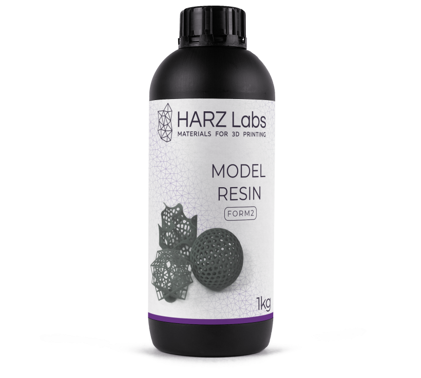 Фотополимер HARZ Labs Form 2 Model Grey (1 kg)