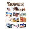 Мультирамка Travels Roomton на 16 фото, коричневый - изображение