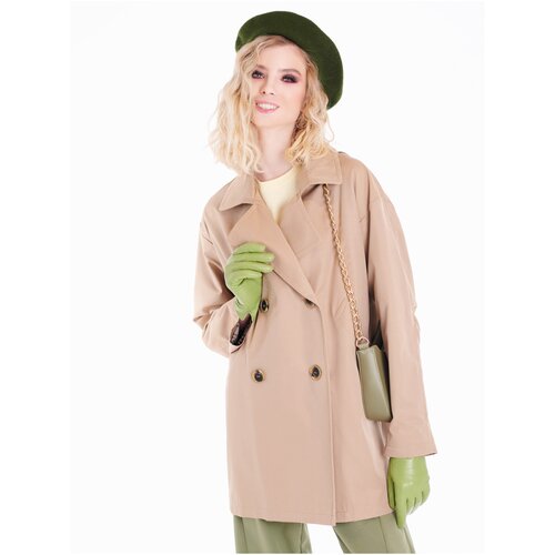 Плащ женcкий ZARYA MODY М-910 Аннет 48 (164-96-104) цв.черный