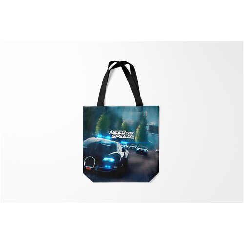 фото Сумка-шоппер / 40х40 см / геймерам / nfs need for speed burnettie