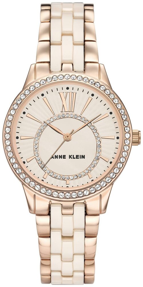 Наручные часы ANNE KLEIN, золотой, серебряный