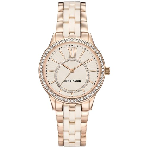 наручные часы anne klein наручные часы anne klein 3672lprg золотой Наручные часы ANNE KLEIN, золотой, серебряный