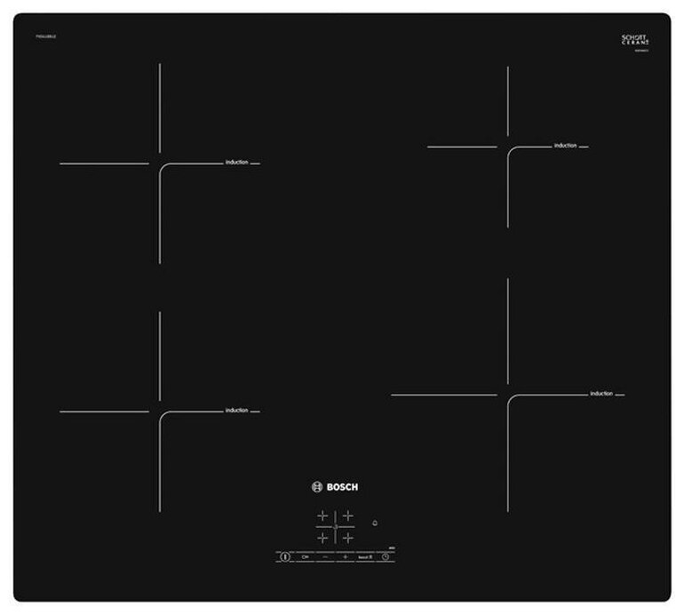 Индукционная варочная панель PIE611BB1E, черный
