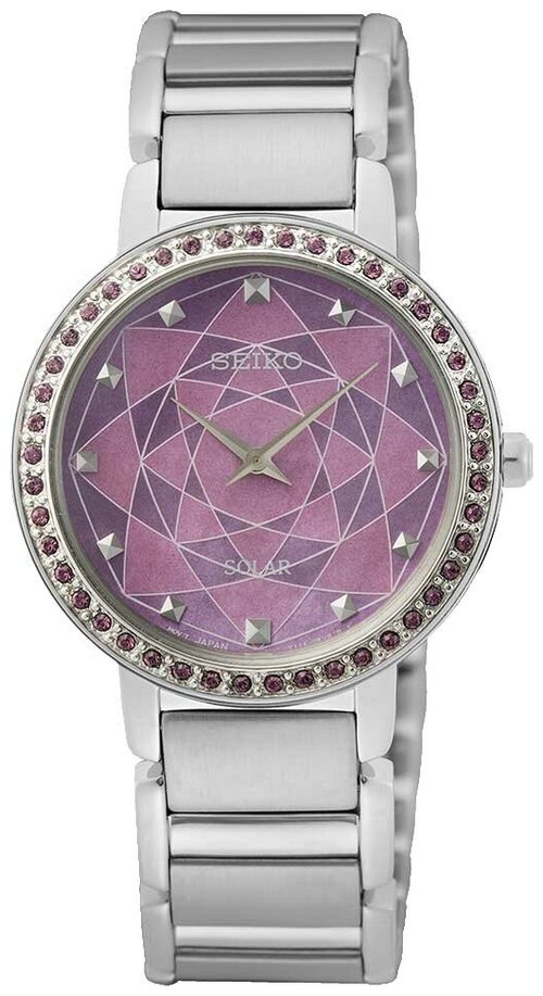 Наручные часы SEIKO CS Dress, розовый, фиолетовый