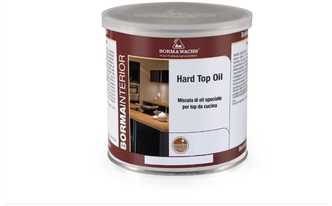 Масло для дерева BORMA WACHS Твердое масло для столешниц Hard Top Oil, Бесцветный, 125мл