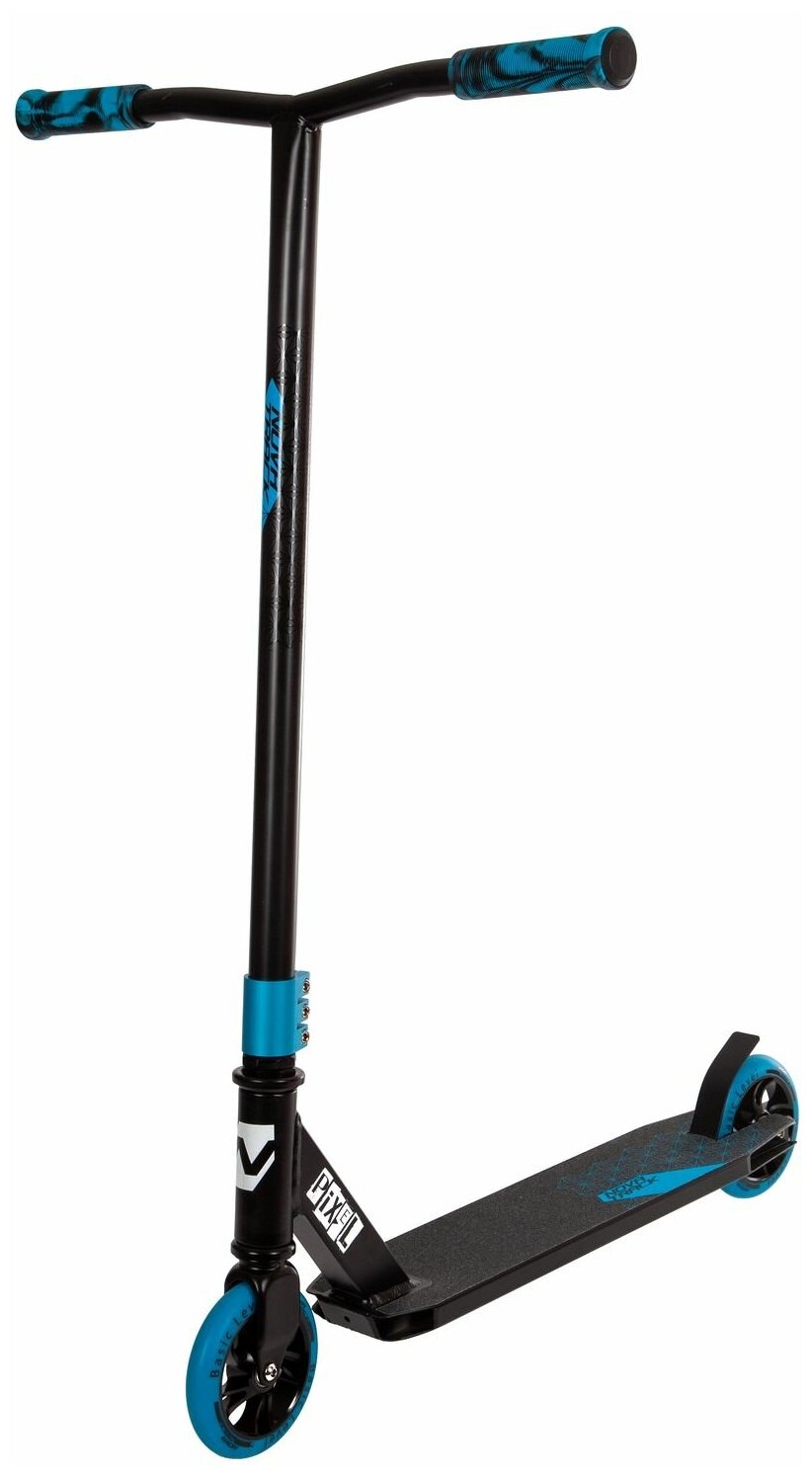 Самокат Novatrack PIXEL BL,черно-синий 120A.PIXEL.BBL21