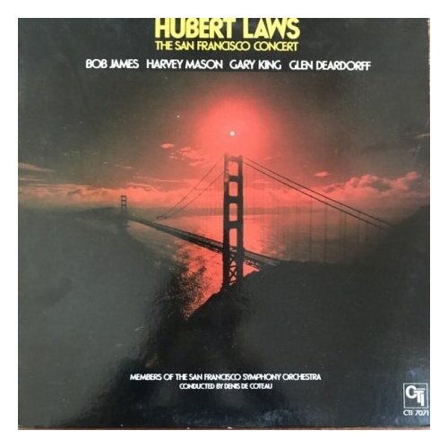 Старый винил, CTI Records, HUBERT LAWS - The San Francisco Concert (LP, Used)