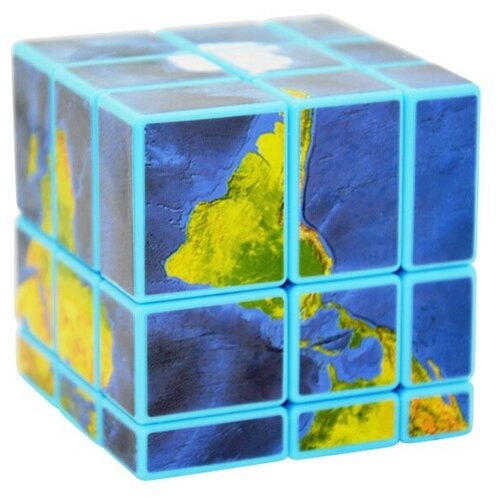 Головоломка Кубик Рубика Глобус Lefun Mirror Blocks 3х3x3