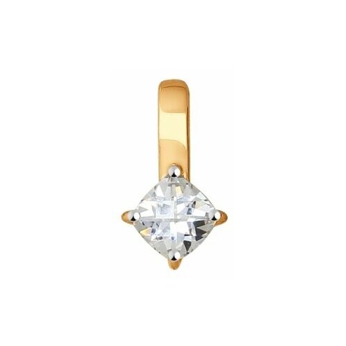 Подвеска из золота со Swarovski Zirconia яхонт Ювелирный Арт. 166402