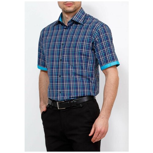 фото Рубашка casino, размер 174-184/39, синий