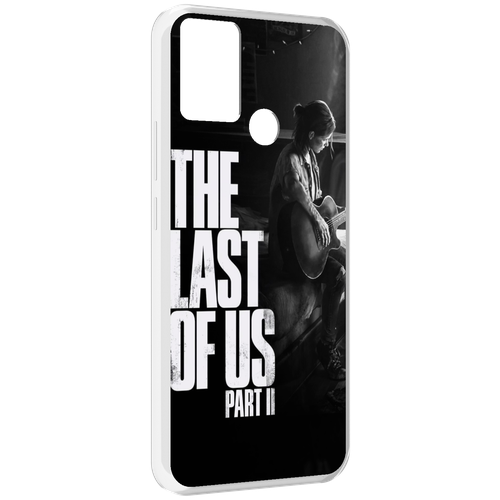 Чехол MyPads The Last of Us Part II Элли для Infinix Hot 11 Play задняя-панель-накладка-бампер