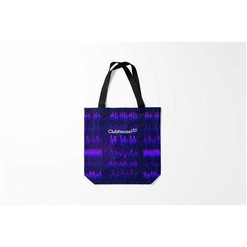 фото Сумка-шоппер / 40х40 см / прикольные надписи / разные clubhouse burnettie