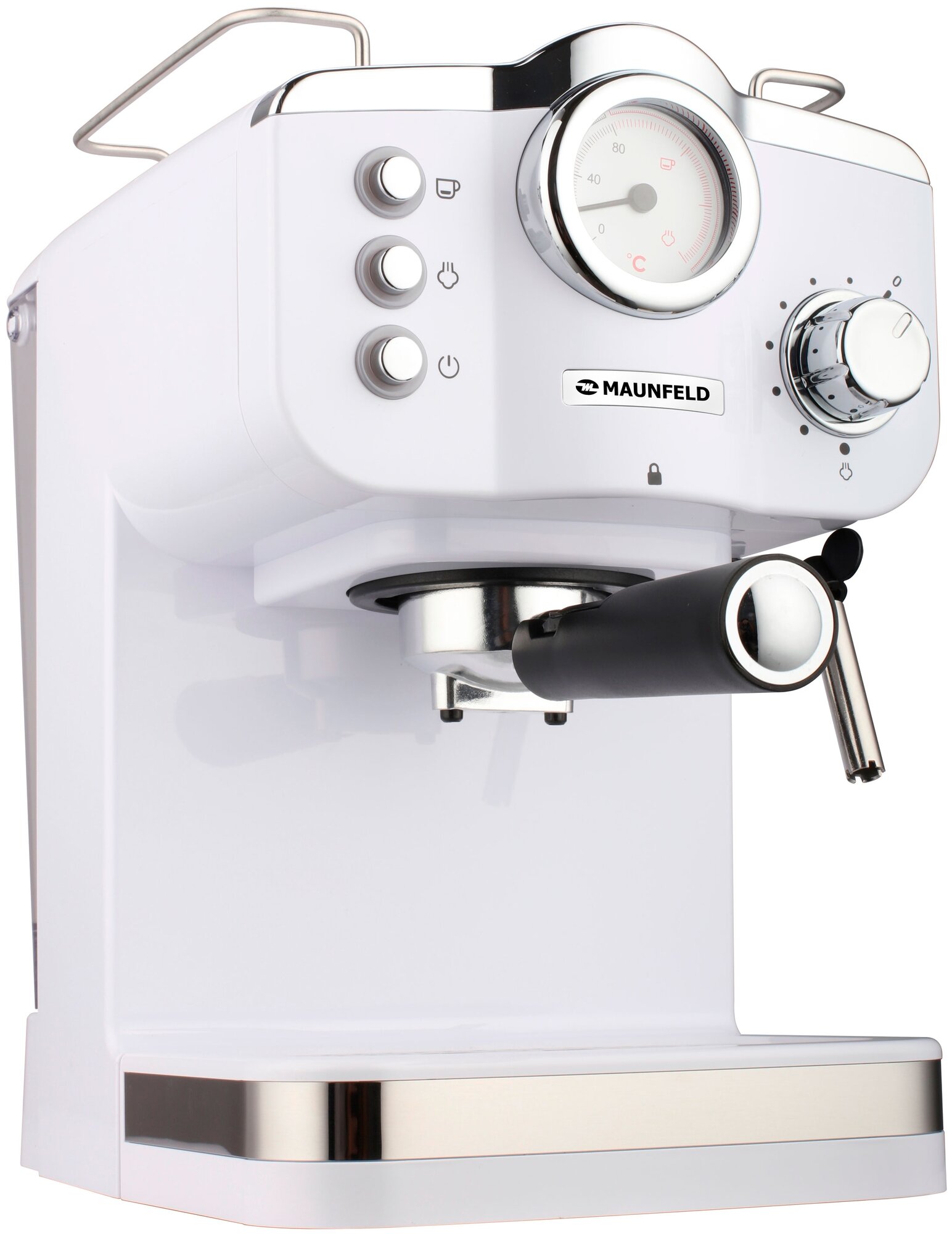 Кофеварка рожковая Maunfeld MF-735WH PRO