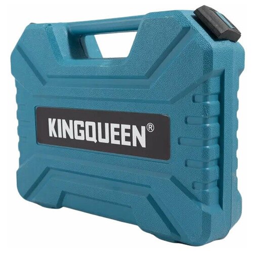 Дрель-шуруповерт KINGQUEEN в кейсе от аккумулятора 12 В 28 Нм 2 АКБ 467100₽