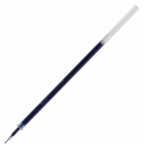 Стержень гелевый STAFF "Basic" GPR-229, 135 мм, синий, игольчатый узел 0,5 мм, линия 0,35 мм, 170228