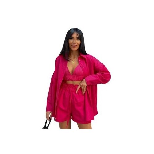 фото Костюм женский летний.пиджак с шортами ello