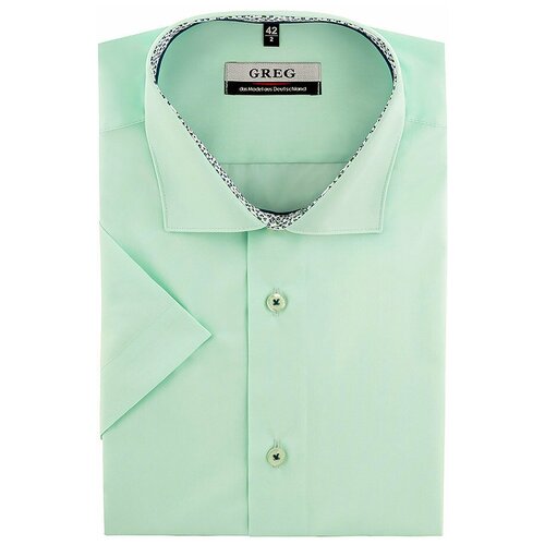 фото Рубашка greg, размер 174-184/39, зеленый