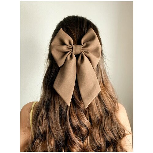Бант для волос на заколке