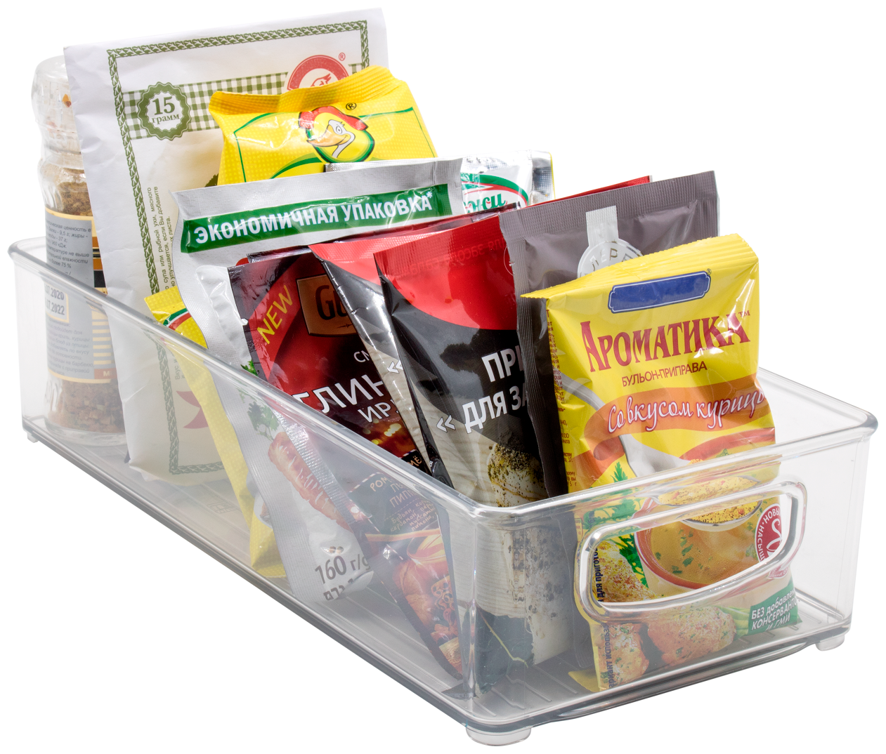 Контейнер пищевой для хранения продуктов в холодильнике BEROSSI Berkana (прозрачный)
