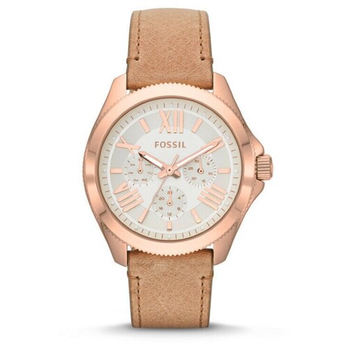 Наручные часы FOSSIL Cecile, золотой, коричневый