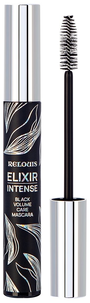 Relouis Тушь для ресниц Elixir Intense, черный