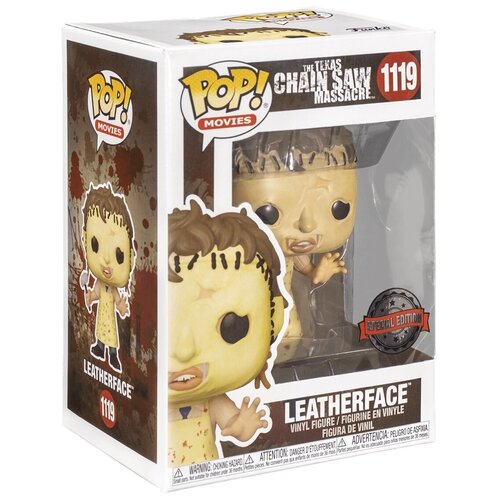 фото Фигурка funko pop movies: the texas chain saw – massacre leatherface with hammer exclusive (9,5 см)