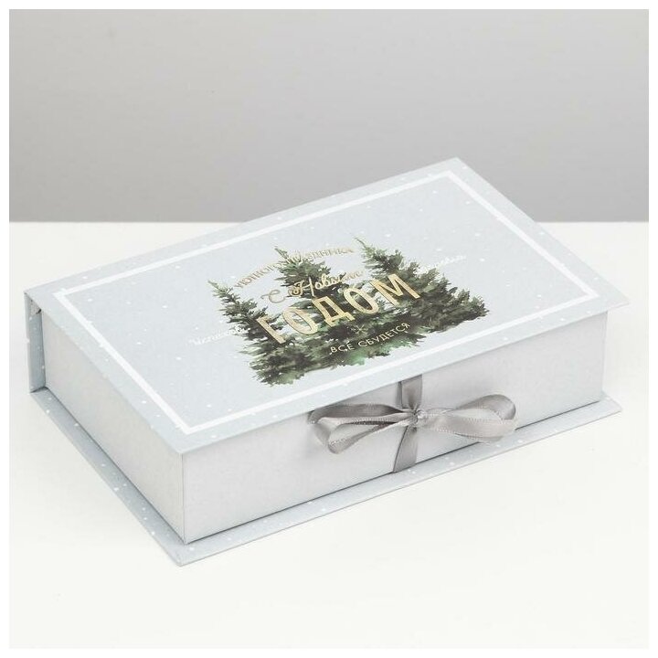 Дарите Счастье Коробка‒книга «Новогодняя ночь», 20 × 12.5 × 5 см