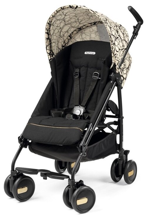 Прогулочная коляска Peg-Perego Pliko Mini Classico, graphic gold