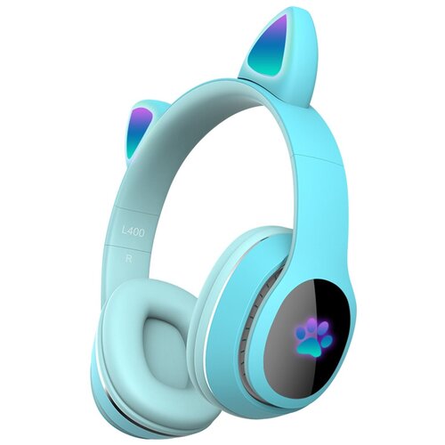 Беспроводные наушники WIRELESS HEADSET CAT EAR L400, черный