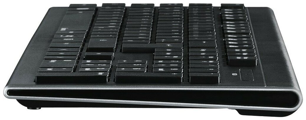 Комплект беспроводной клавиатура + мышь Hama Cortino черный