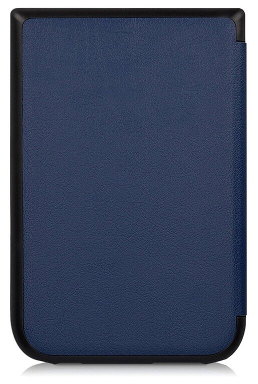 Чехол-обложка футляр MyPads для PocketBook 631 Touch HD из качественной эко-кожи тонкий с магнитной застежкой синий