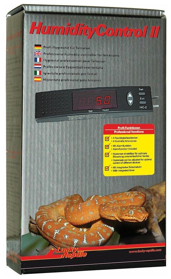LUCKY REPTILE Гигростат цифровой "Humidity Control II" (Германия) - фото №1