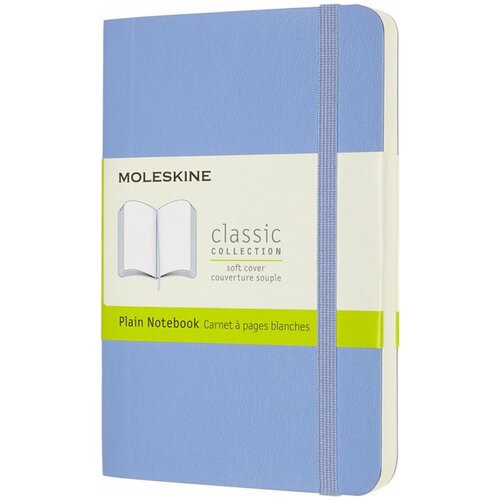 Блокнот Moleskine Classic Pocket 192 стр. голубой нелинованный QP613B42