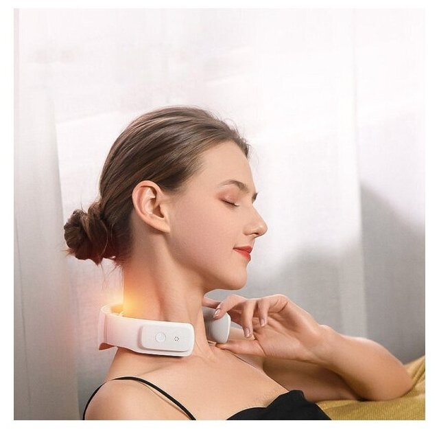 Jeeback Neck Massager G3 белый - фотография № 6