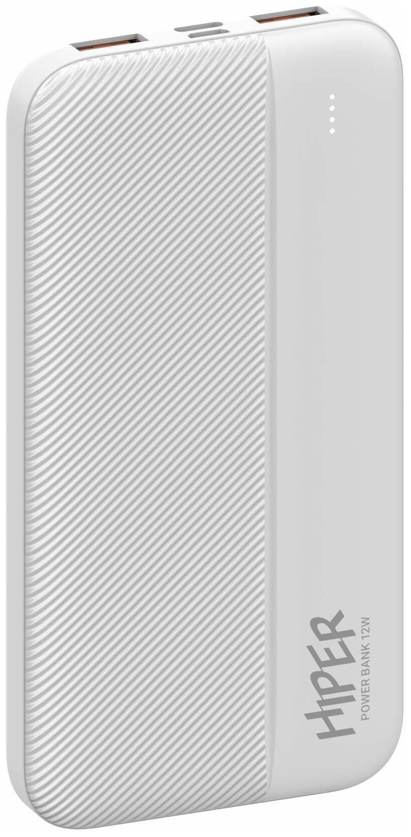 Внешний аккумулятор (Power Bank) HIPER SM10000, 10000мAч, белый [sm10000 white]