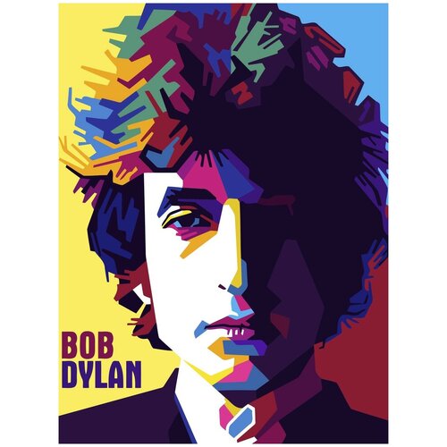 Картина по номерам на холсте Bob Dylan - 7 30X40 картина по номерам на холсте pokemon 7 30x40