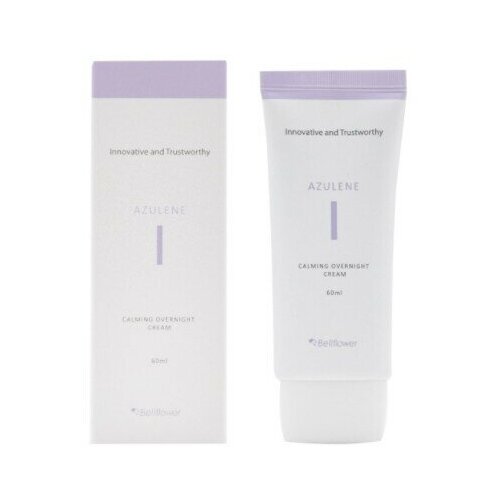 Крем для лица успокаивающий ночной с азуленом