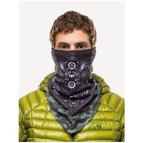 Бандана Buff Tech Polar Camo Cash Multi, размер one size, мультиколор, зеленый/серый/микс/черный, полиэстер  - купить