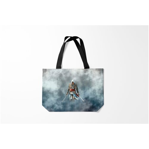 фото Сумка-шоппер / 46х35 см / геймерам / assassins creed creed. burnettie