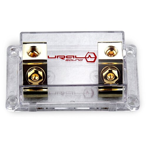 Держатель предохранителя под шестигранник URAL FH-DB04 ANL 1set anl h anl b transparent car fuse box anl fuse holder distribution in line 0 4 8 ga positive with anl fuse fusible 100a 200a