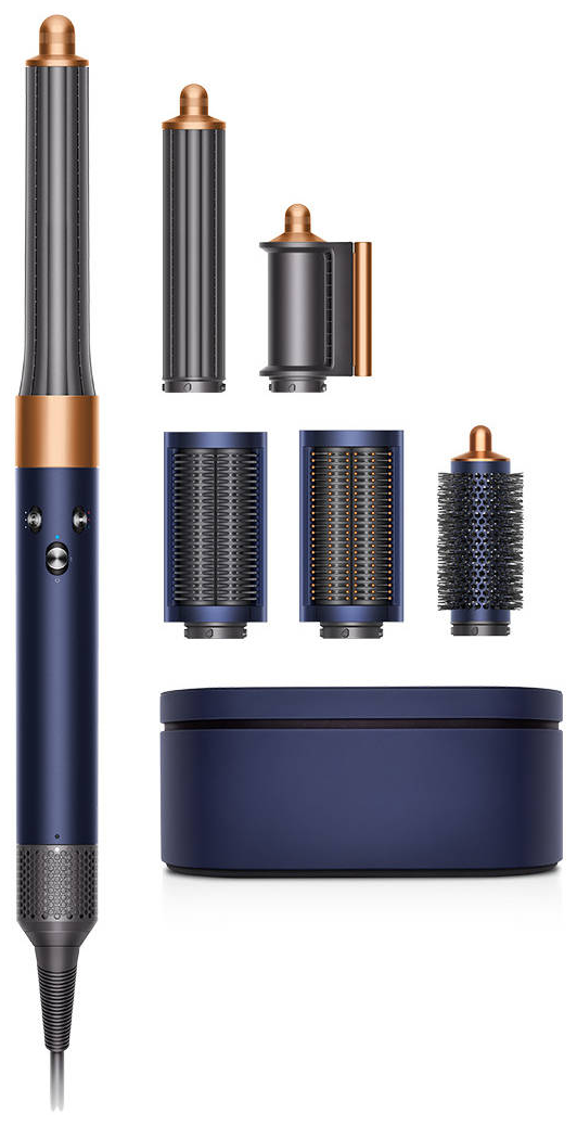 Фен-стайлер Dyson Airwrap complete long HS05 IN, Dark Blue/Bright Copper