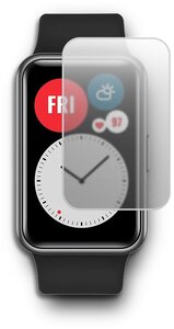 Гидрогелевая защитная пленка на Huawei Watch Fit/ Хонор Вотч Фит/хонор воч фит матовая на смарт часы комплект 2 шт. Brozo