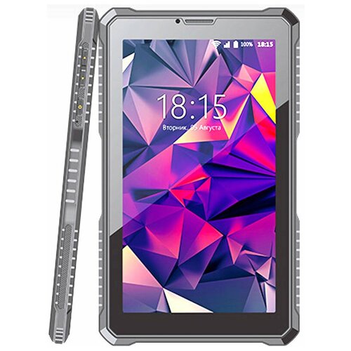 Планшет BQ-7082G Armor print 06 черный 519000₽