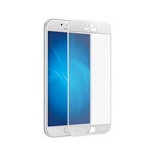 Защитное стекло DF для Samsung Galaxy A3 (2017) SM-A320F Full Screen White