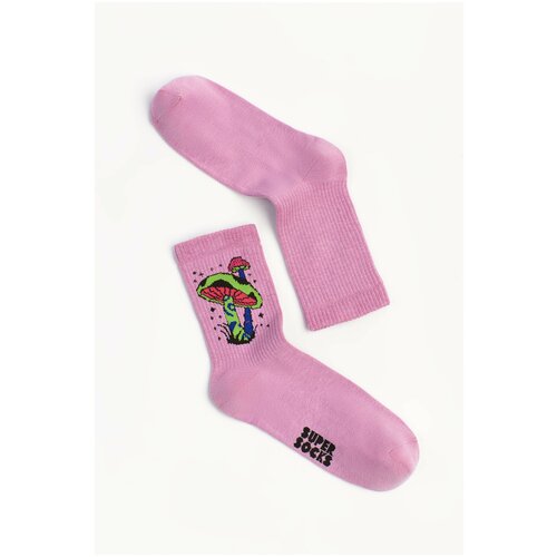 фото Носки с принтом super socks грибы