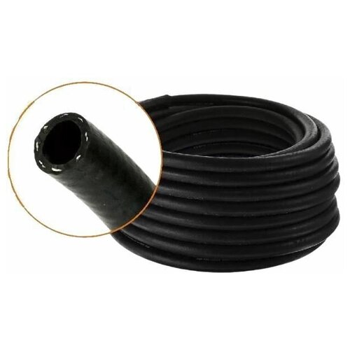 Шланг поливочный резиновый армированный нитью 16 мм 5 м толщ стенки 4 мм морозостойкий t от -35 С до 70 С 1750₽