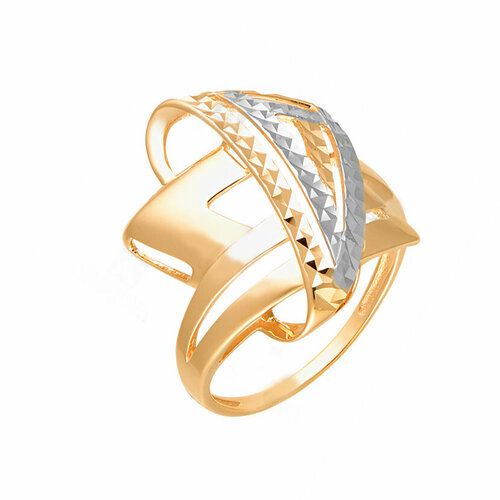 Кольцо Яхонт, золото, 585 проба, размер 18 кольцо эстет красное золото 585 проба размер 18