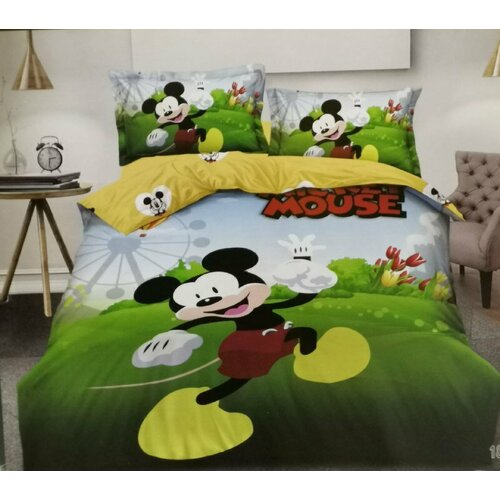 Комплект постельного белья CARTOON HOME Textile: Микки Маус хлопок