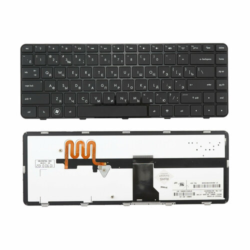 клавиатура для hp pavilion dv6 7000 в рамке p n 9z n7yuw 00r 639396 251 670321 251 697454 251 Клавиатура для ноутбука HP dm4-1000, dv5-2000 черная с подсветкой