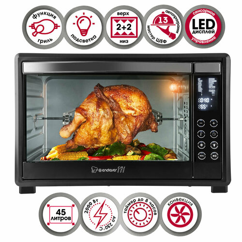 Мини печь электрическая ENDEVER Danko-4045 2000 Вт 2743800₽